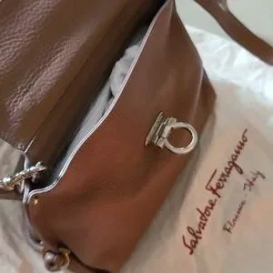 Ferragamo lock deals bag